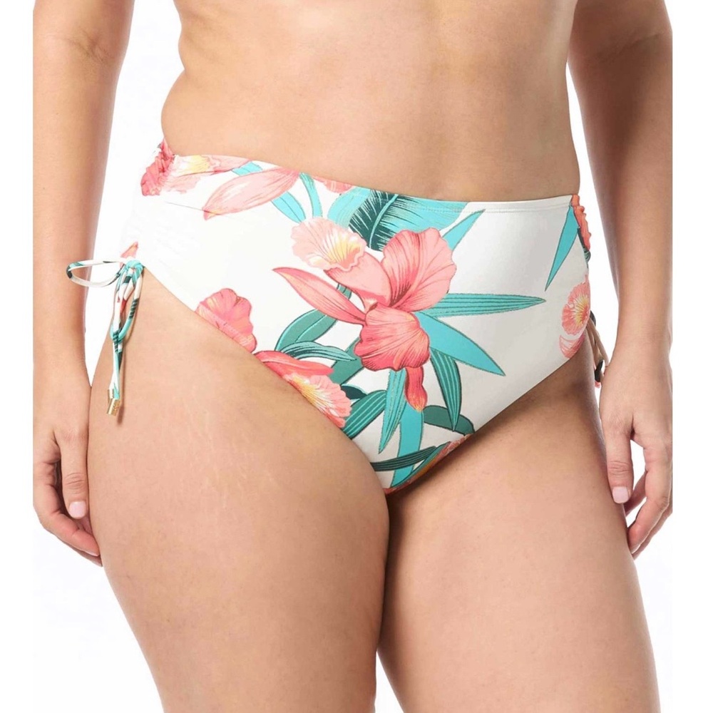 NWT COCO REEF Island Flora High Waist Inspire Bikini Bottoms - Size Large